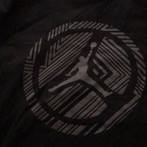 Air Jordan black t shirt